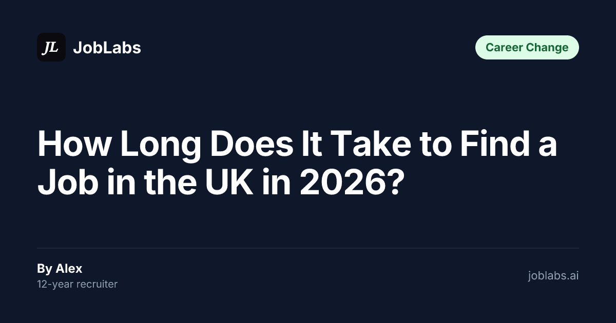 How Long Does It Take to Find a Job in the UK in 2026?