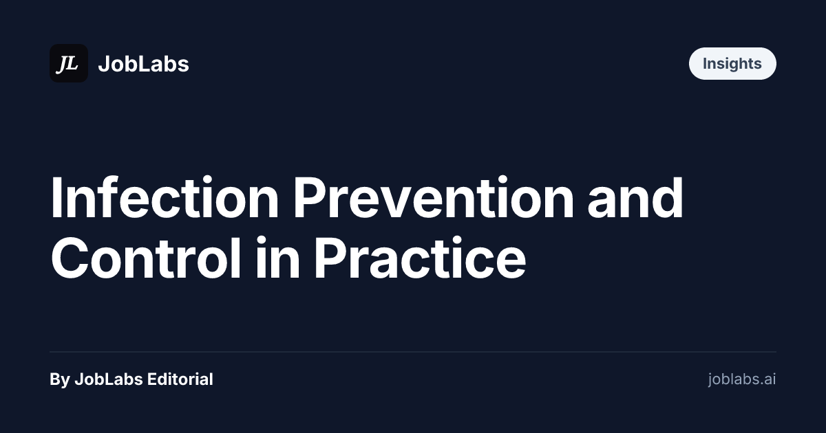 Infection Prevention and Control in Practice