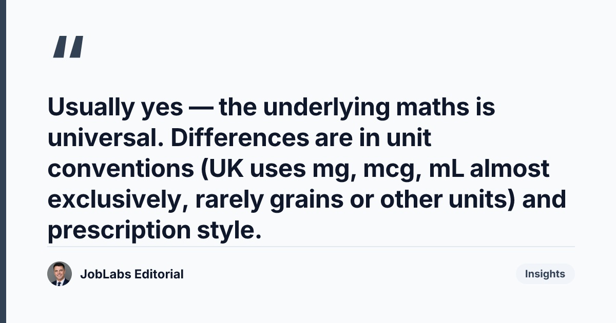Key takeaway from CBT Numeracy: Drug Calculation Methods for the NMC Test