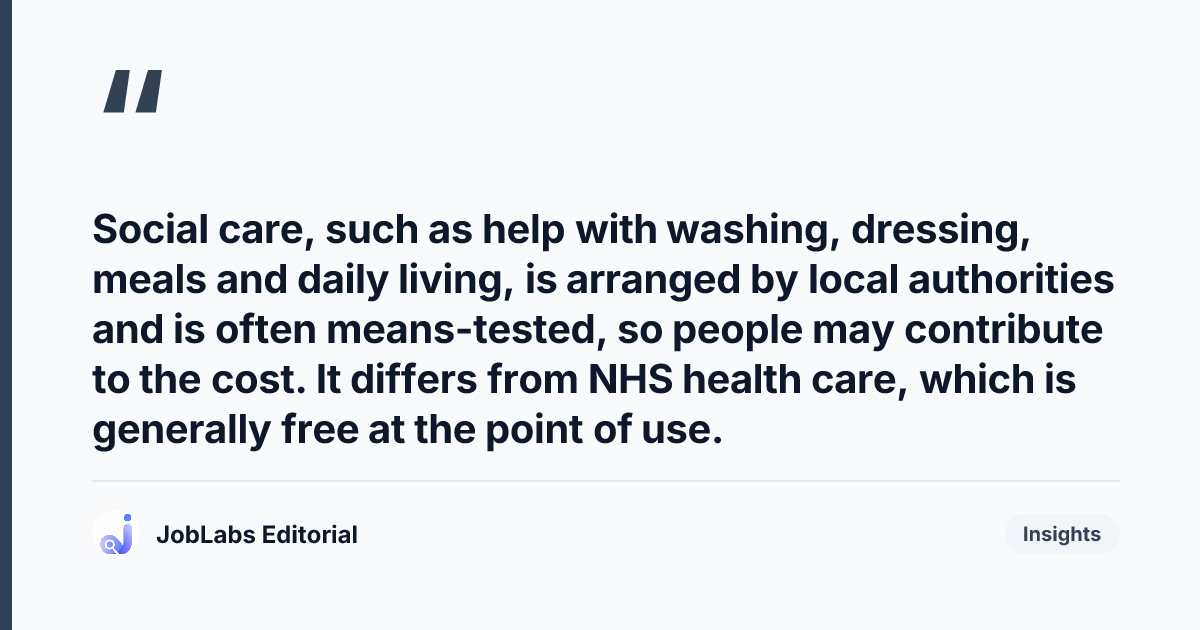 Key takeaway from Community and Social Care Interface Questions