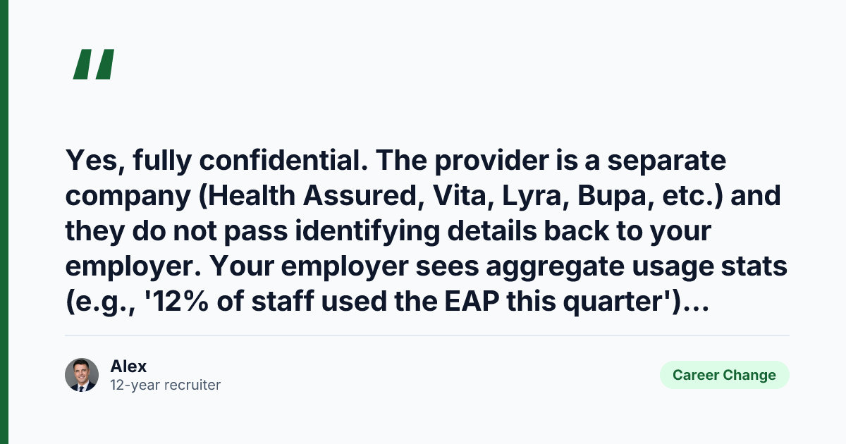Key takeaway from UK Employee Assistance Programme: 8 Major Providers (2026)