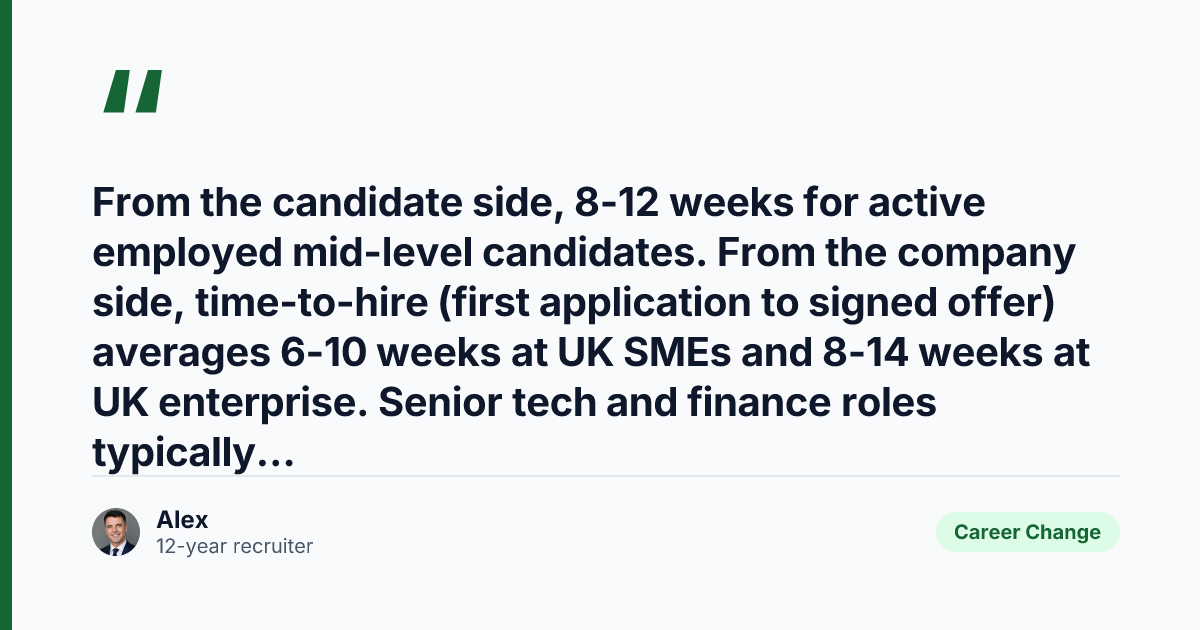 Key takeaway from How Long Does It Take to Find a Job in the UK in 2026?
