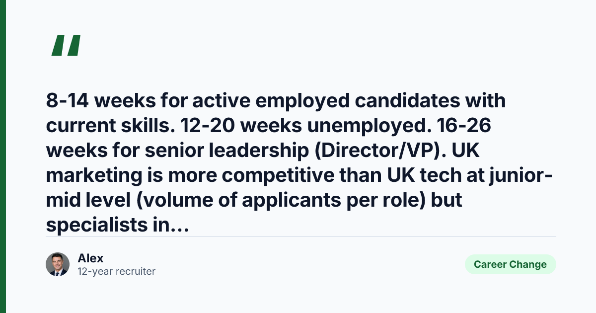 Key takeaway from How to Get a Job in UK Marketing in 2026