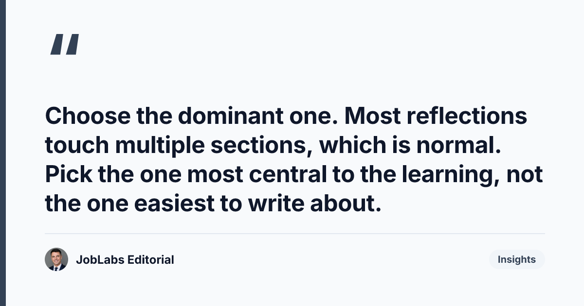 Key takeaway from Linking Your NMC Reflection to the Code