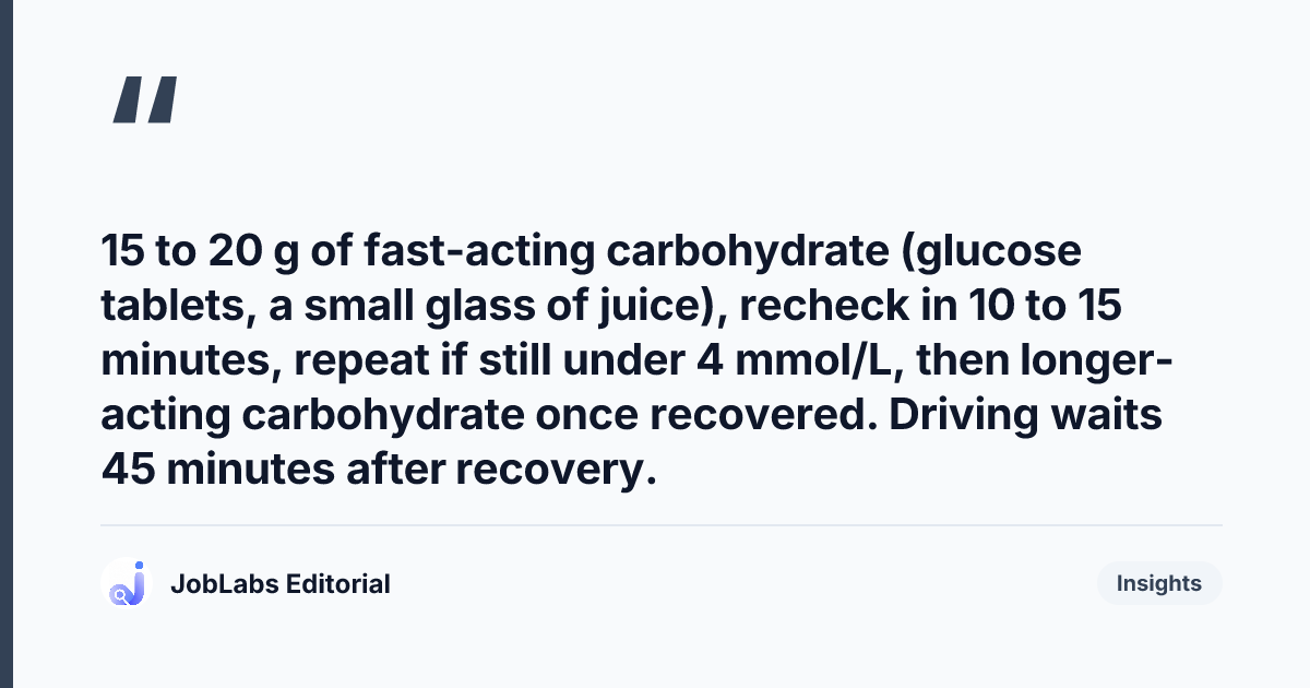 Key takeaway from OSCE APIE Scenario: Community Diabetes