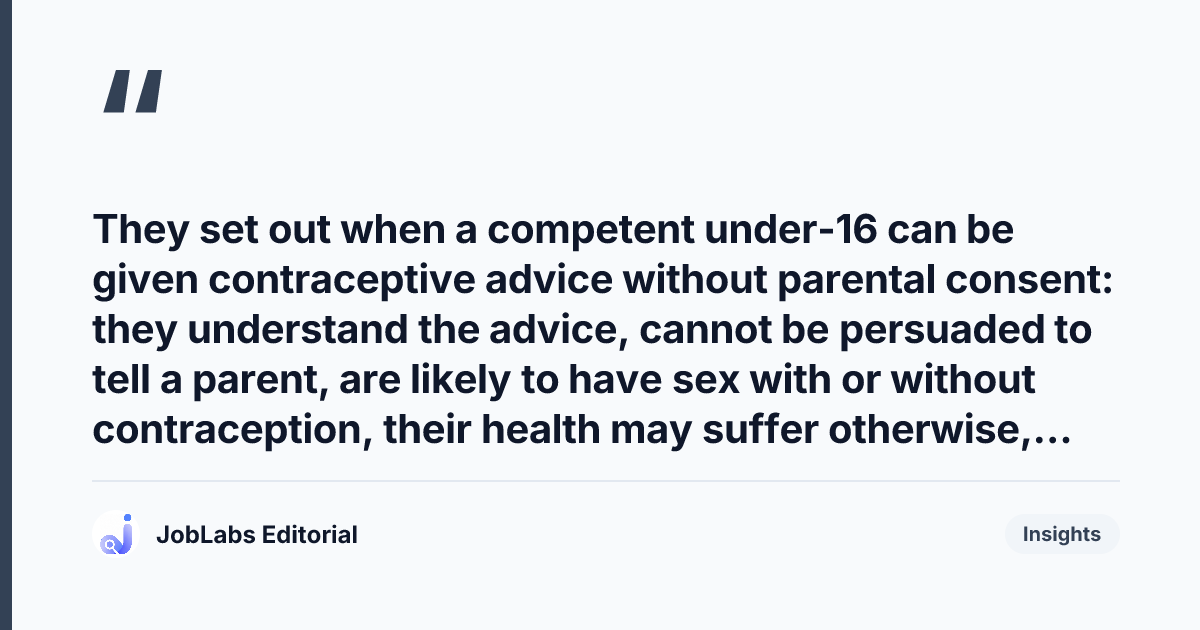 Key takeaway from Sexual Health and Contraception Questions