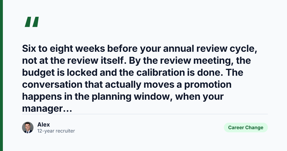 Key takeaway from UK Promotion Script 2026: Word-for-Word Recruiter Playbook