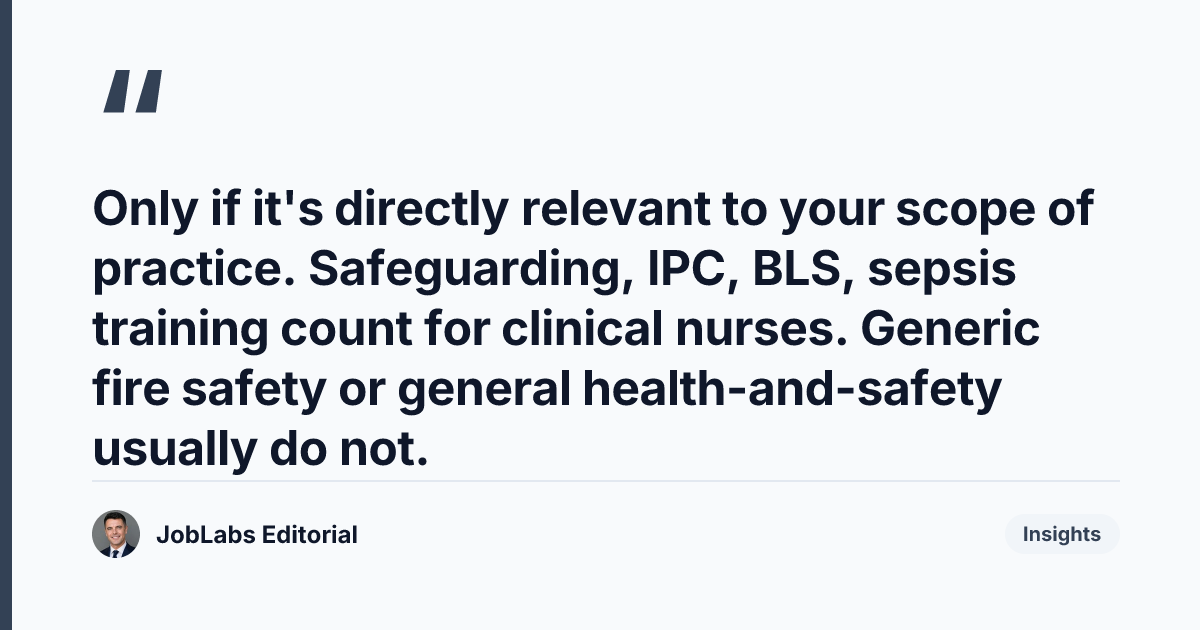 Key takeaway from What Counts as CPD for NMC Revalidation