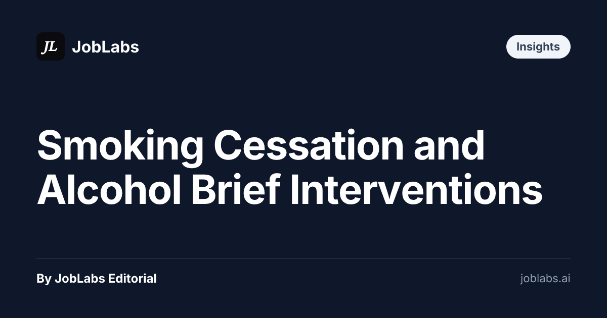Smoking Cessation and Alcohol Brief Interventions
