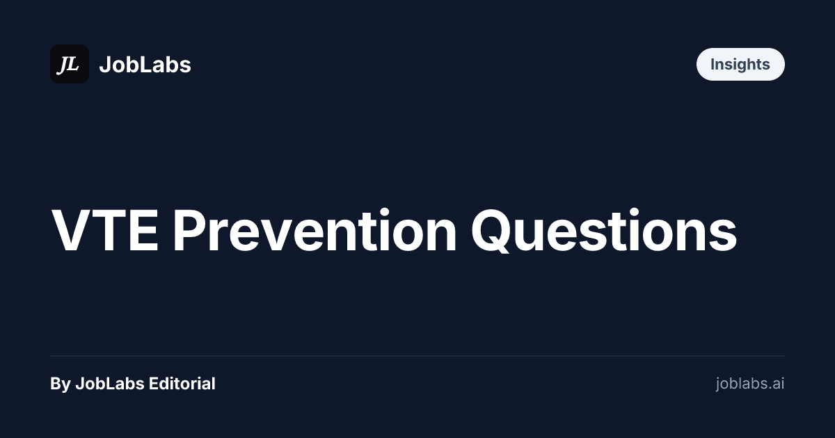 VTE Prevention Questions