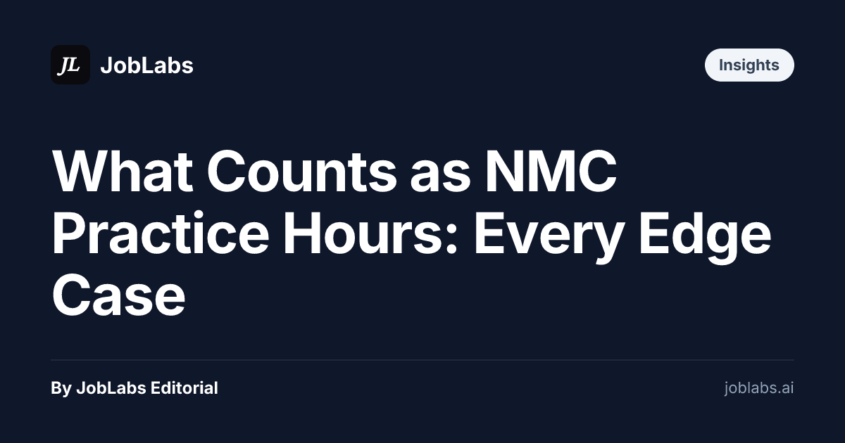 What Counts as NMC Practice Hours: Every Edge Case