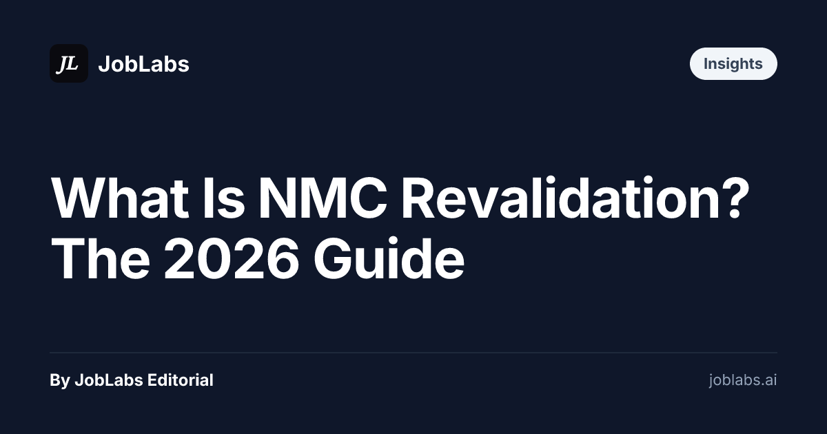 What Is NMC Revalidation? The 2026 Guide